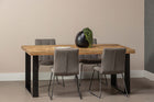 Mangohouten Eettafel Rechthoek Roy 220x100 cm (6cm)