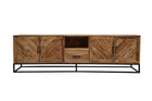 Mangohouten TV Meubel Sabia 200 cm met 1 lade
