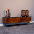 Mangohouten TV meubel Levi 180 cm