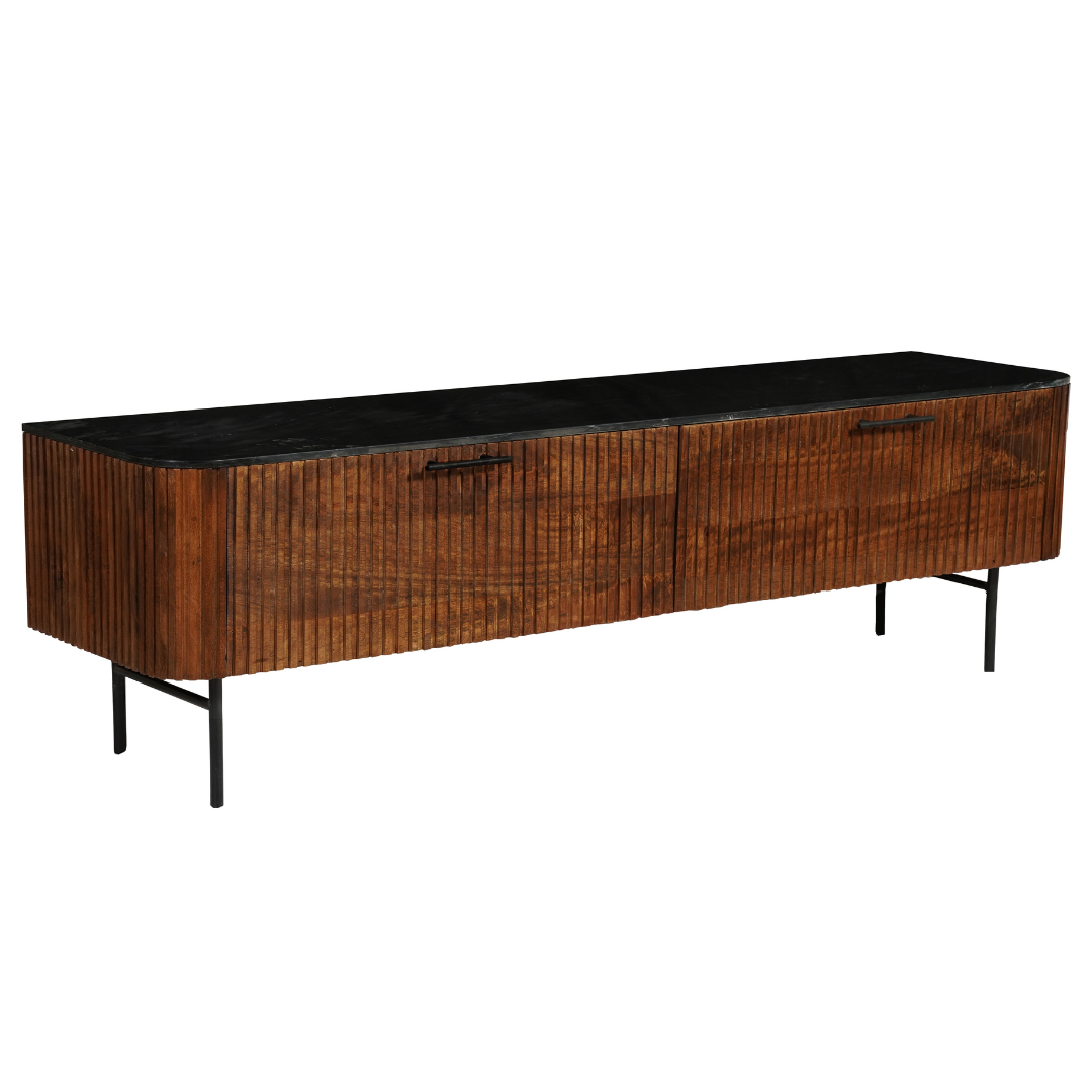 Mangohouten TV meubel Levi 180 cm