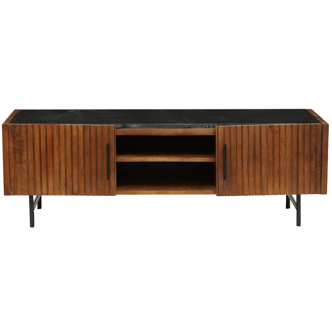Mangohouten TV Meubel Rosa 140 cm